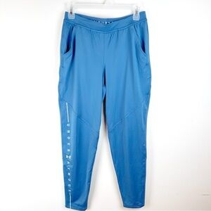 Under Armour Women’s Lightweight Leggings Joggers Blue Pockets Small Athleisure